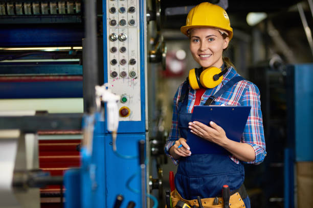 istock Warehouse Employee Posing for Photography 849216082