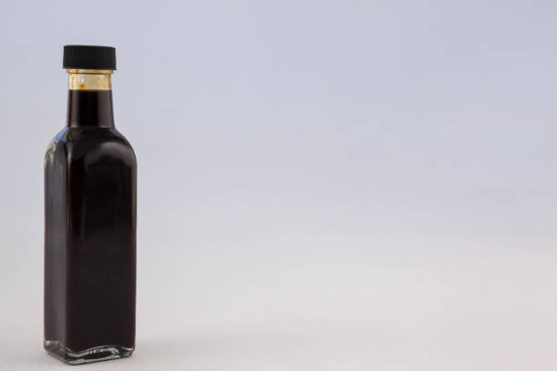 istock Oil bottle against wall 849216200