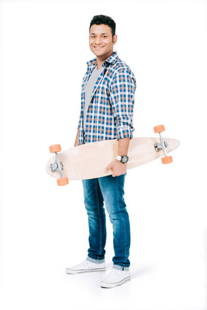 istock african american man with skateboard 849216382