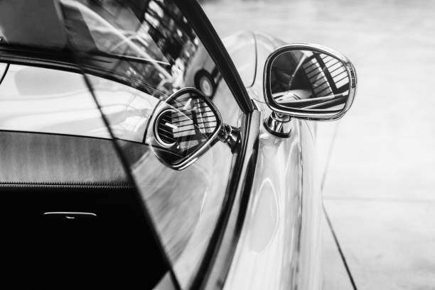 istock vintage transport retro car. Beautiful Exhibition 849220892