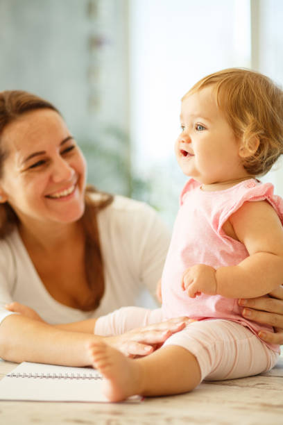istock Funny baby girl 849225724