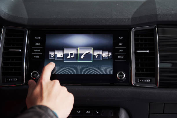 istock car interior - devices, the concept of driving. 849226432
