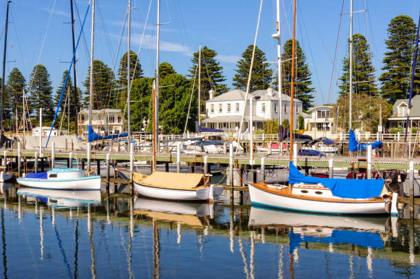 istock On anchor - Port Fairy 849235594