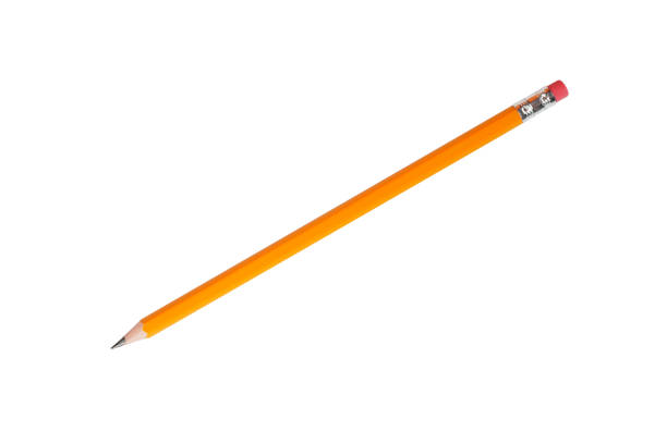 istock Stationery - New Graphite pencil. Isolated 849238450