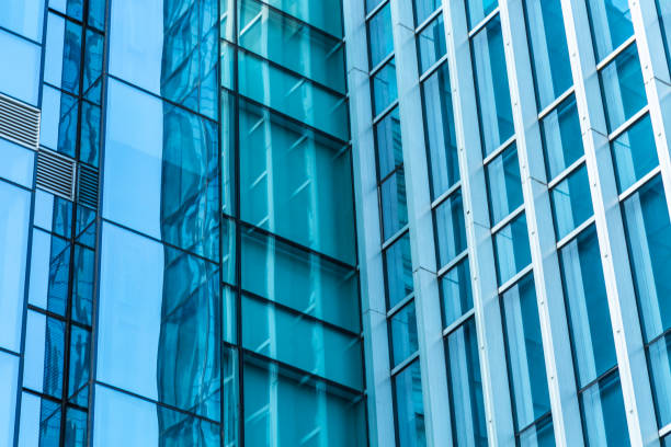 istock Detail glass building background 849243548