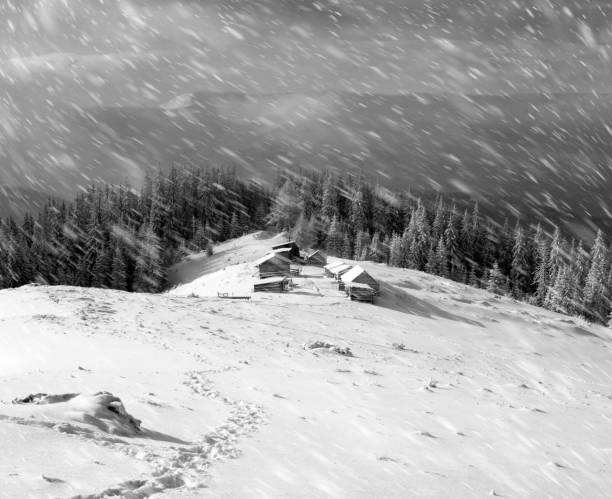 istock Houses on the mountain shepherds Kukul 849244054