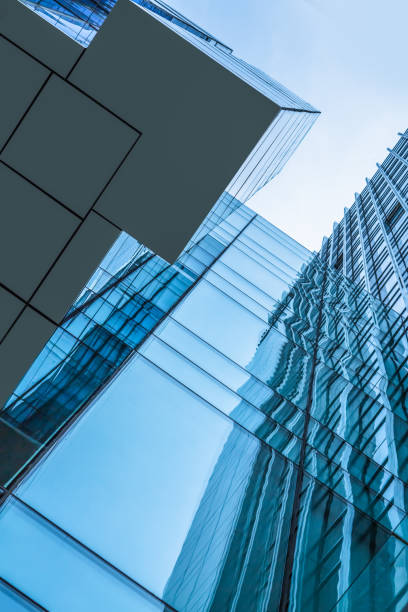 istock Detail glass building background 849248690