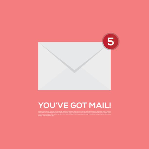 30+ Youve Got Mail Icon Stock Illustrations, Royalty-Free Vector