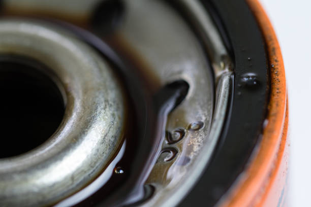istock old used motor oil filter close up shot. 849253908