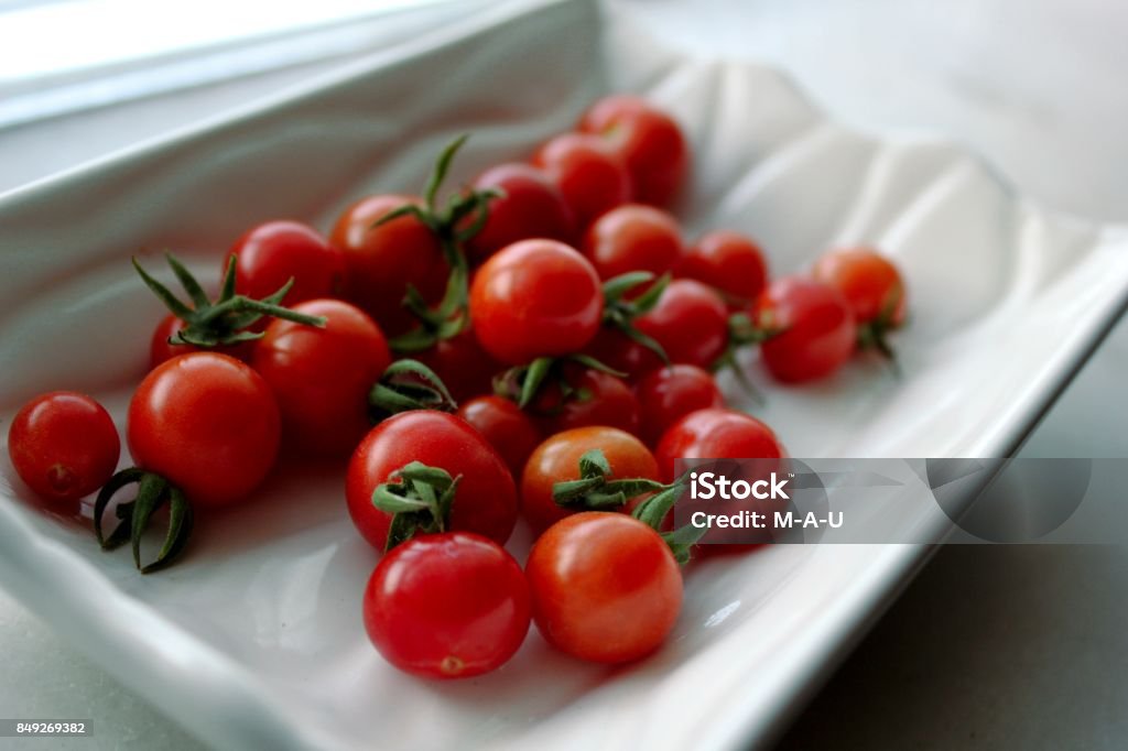 Cherry-Tomaten - Lizenzfrei Cocktail Stock-Foto