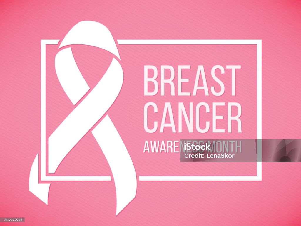 Breast cancer awareness - Lizenzfrei Sensibilisierung für Brustkrebs Vektorgrafik