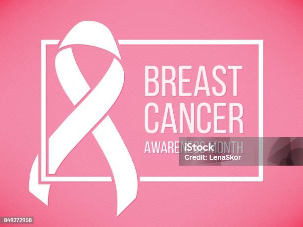 Breast Cancer Awareness Stock Vektor Art und mehr Bilder von Sensibilisierung für Brustkrebs - Sensibilisierung für Brustkrebs, Band, Begriffssymbol