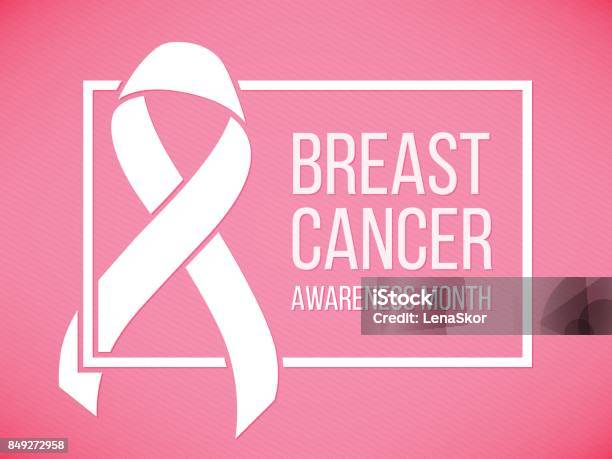 Breast Cancer Awareness Stock Illustration - Download Image Now - Breast Cancer Awareness, Adult, Assistance