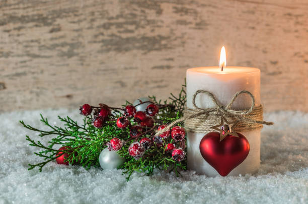 istock Romantic Christmas and Advent decoration 849273894