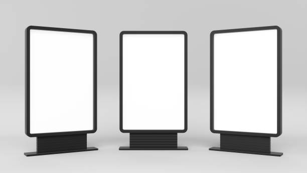istock D rendering Outdoor Advertising Stand Display Lightboxes Isolated 849274138
