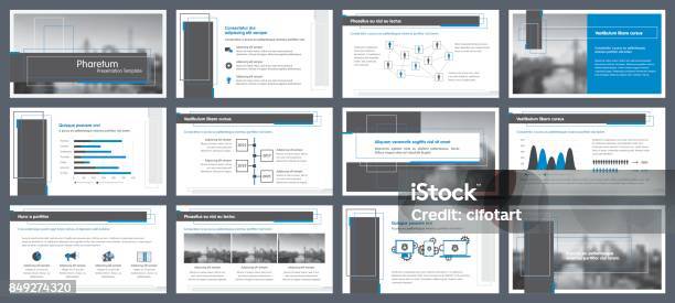 Elements Of Infographics For Presentations Templates Stock Illustration - Download Image Now