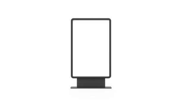istock D rendering Outdoor Advertising Stand Display Lightbox Isolated 849278084