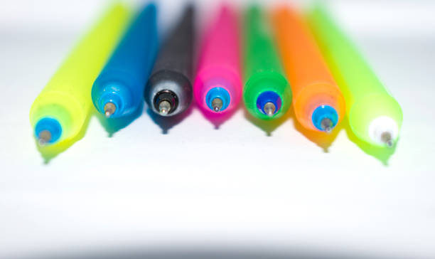 istock colorful pens isolated on white background nips office work design art 849278324