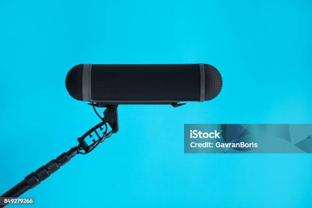 Sound Recorder Microphone Boom Mic Stock Photo - Download Image Now -  Microphone, Shotgun, Animal Hair - iStock