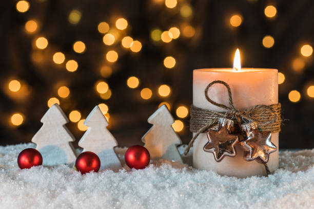 istock Festive Christmas decoration 849298616