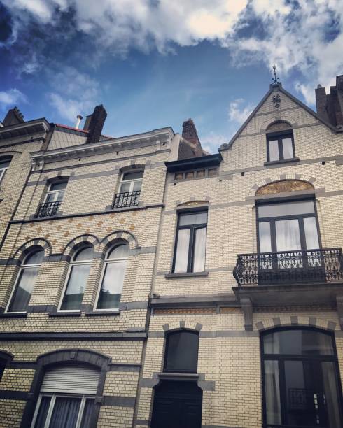 istock Building facade in Brussels, Belgium 849301712