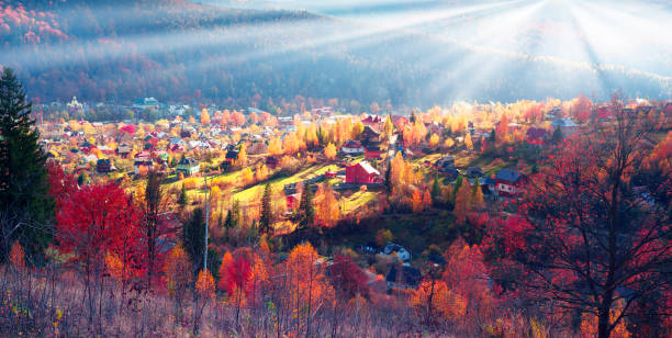 istock Yaremche - a popular tourist 849308906