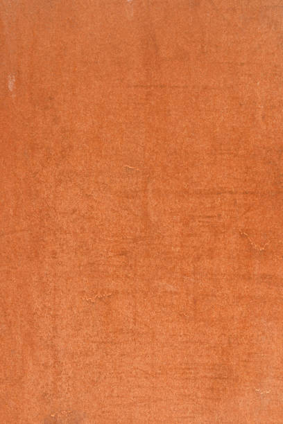 istock Old rusty metal painted with red paint 849316084