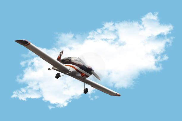 istock The aircraft - small white airplane 849331674