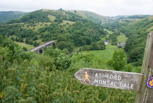 istock Monsal Dale Viaduct, Peak District, UK 849336896