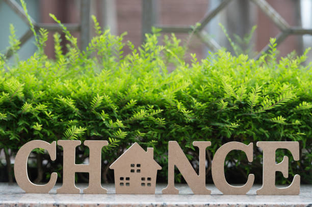 istock Chance word background ,concept of change word 849361014