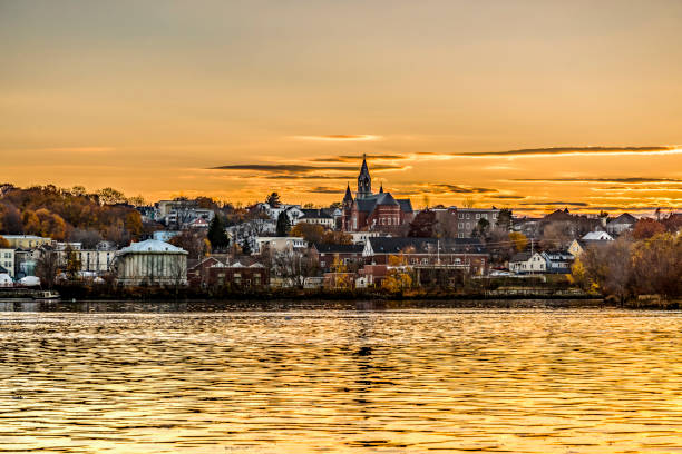 istock Biddfeord Skyline in Maine 849362258