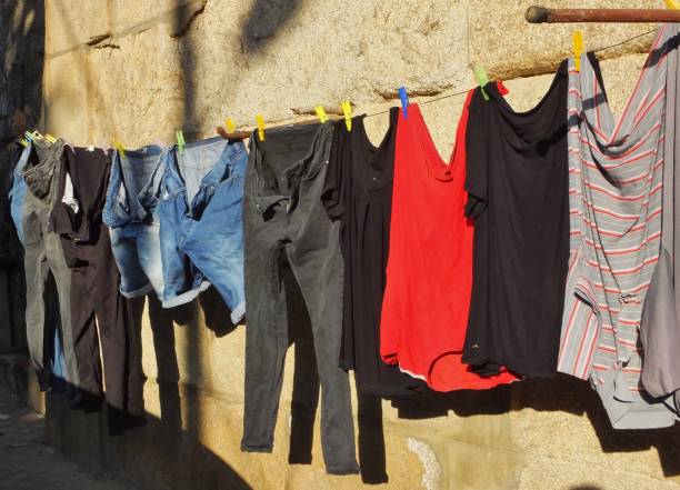 istock Washing Hanging Out to Dry 849367134