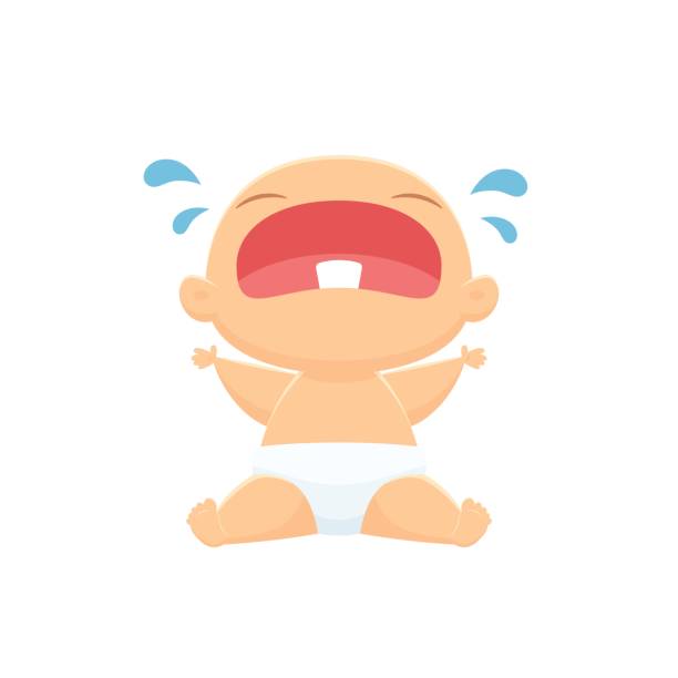 5,000点を超える赤ちゃん 泣くのイラスト素材、ロイヤリティフリーのベクター素材グラフィックスとクリップアート - iStock | 赤ちゃん 寝る, 子供 泣く, 赤ちゃん 手