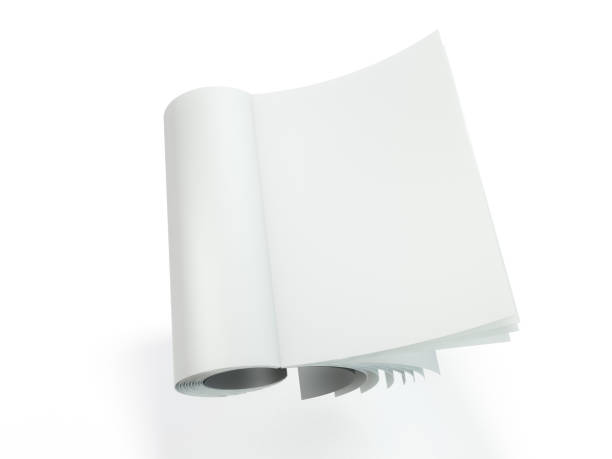 istock Magazine, booklet or brochure mockup template. 3D rendering 849410422