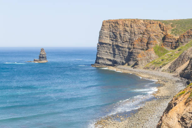 istock Trail, Cliffs, beach, mountains and vegetation in Canal beach 849414446