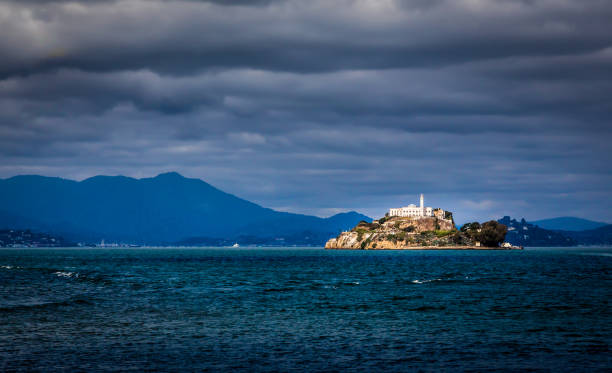 Alcatraz Island, San Francisco, California, USA stock photo