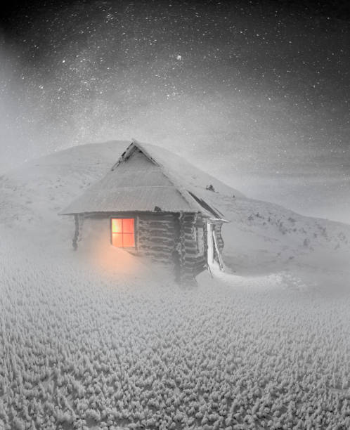 istock Alpine hut for Christmas 849447218