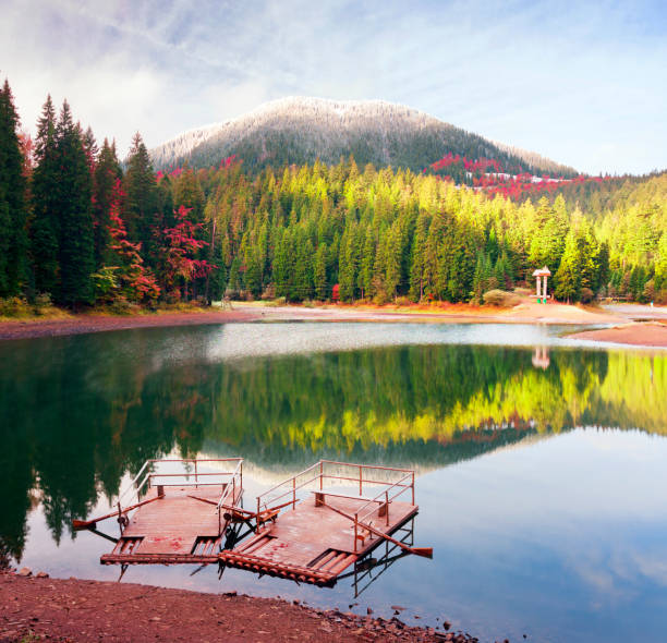 istock Synevir lake autumn colors 849454762