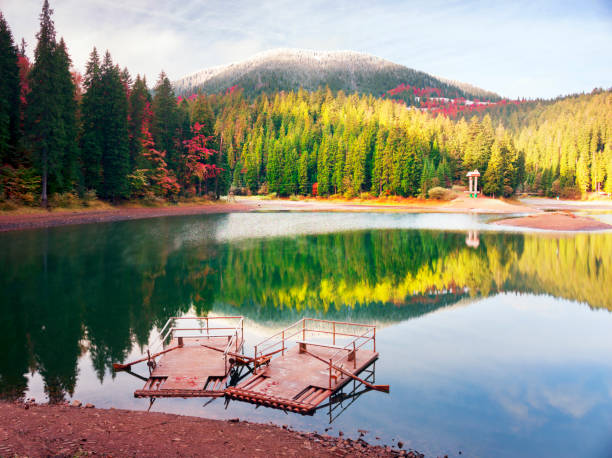 istock Synevir lake autumn colors 849455022