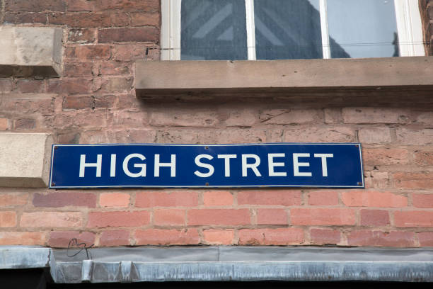 istock High Street Sign 849470584