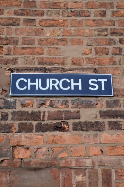 istock Church Street Sign 849478932