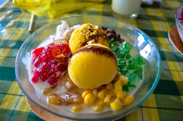 Photo of The traditional Philippines dessert Halo Halo