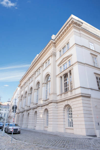 istock Low angle view of historic buildings at Vienna, Austria 849521186