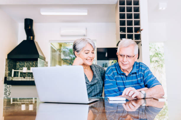 istock Senior couple planning the retirement 849526046