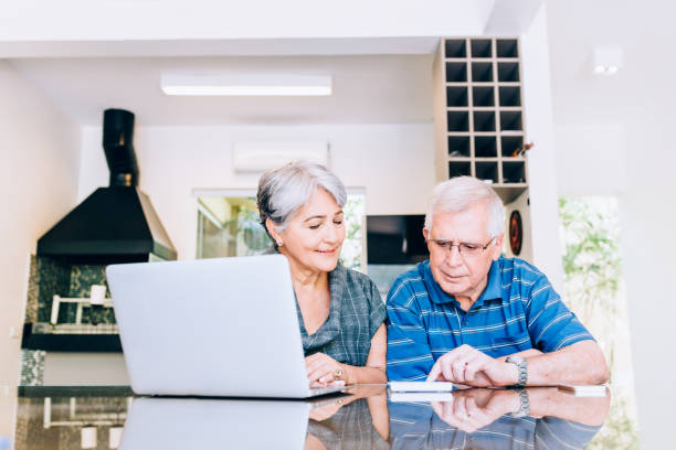 istock Senior couple planning the retirement 849526070