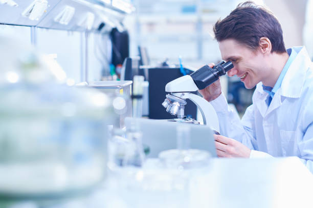 istock Scientist excited about new discovery 849532086