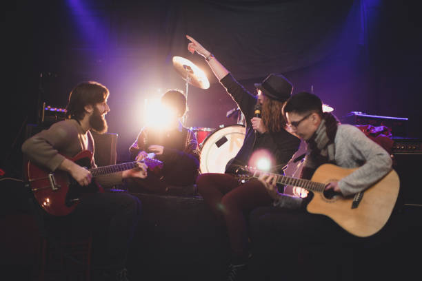 istock Band playing in the club 849536072