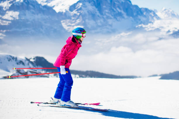 istock Ski and snow fun in winter mountains 849543188