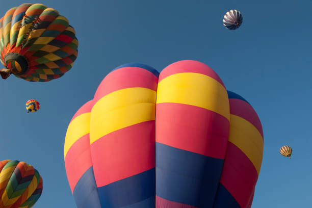 istock Low Angle Image of Hot Air Balloons Launching 849559386