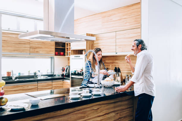 istock Adult couple having breakfast 849566032